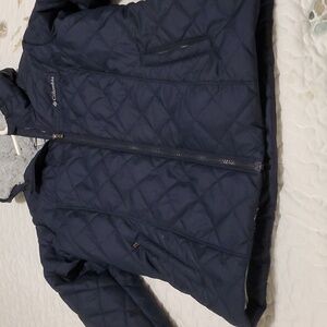 Columbia Women's Copper Crest fleece lined hooded Puffer jacket size L EUC